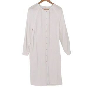 Wilfred Free Aritzia Sail Dress Swim Cover Womens 2XS White Organic Cotton Gauzy